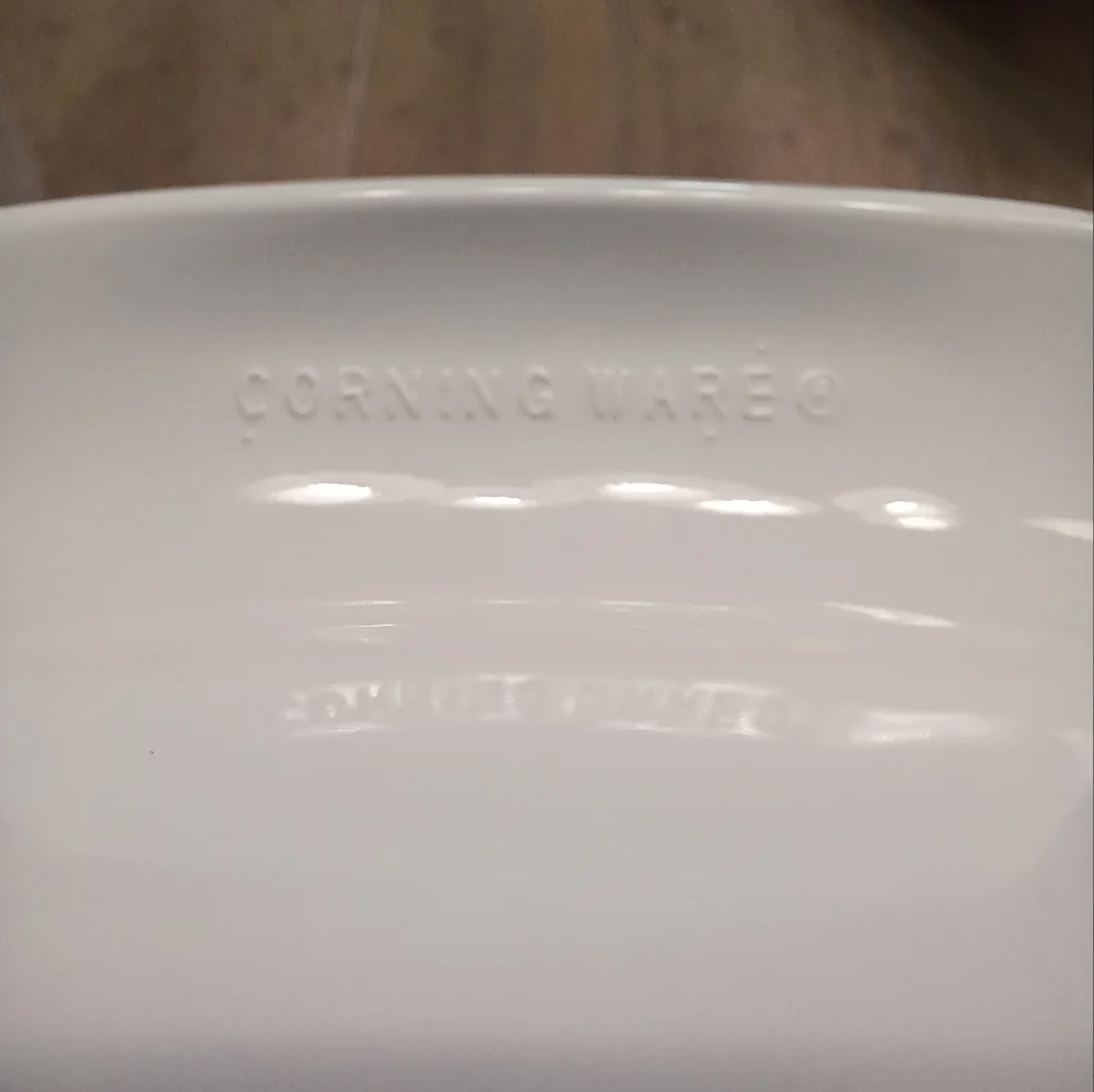 Vintage Corning Ware Country Cornflower 2 Liter Baking Dish with Lid   E…